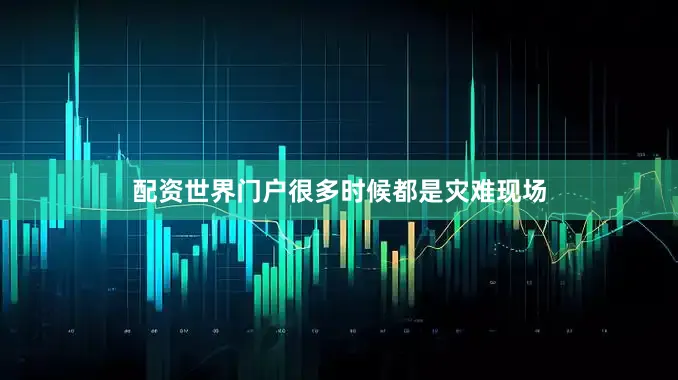 配资世界门户很多时候都是灾难现场