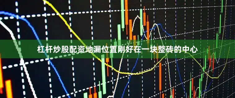 杠杆炒股配资地漏位置刚好在一块整砖的中心