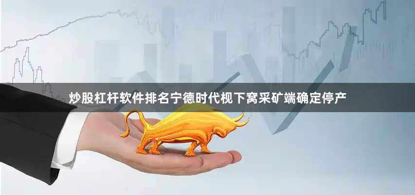 炒股杠杆软件排名宁德时代枧下窝采矿端确定停产