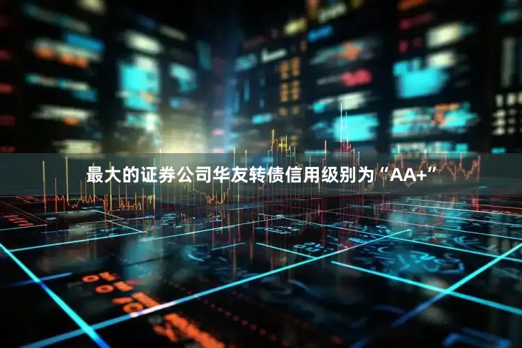 最大的证券公司华友转债信用级别为“AA+”