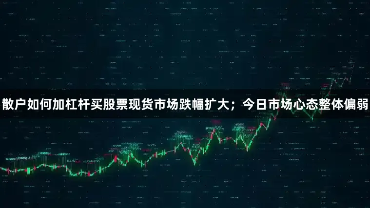 散户如何加杠杆买股票现货市场跌幅扩大；今日市场心态整体偏弱