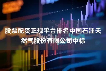 股票配资正规平台排名中国石油天然气股份有限公司中标
