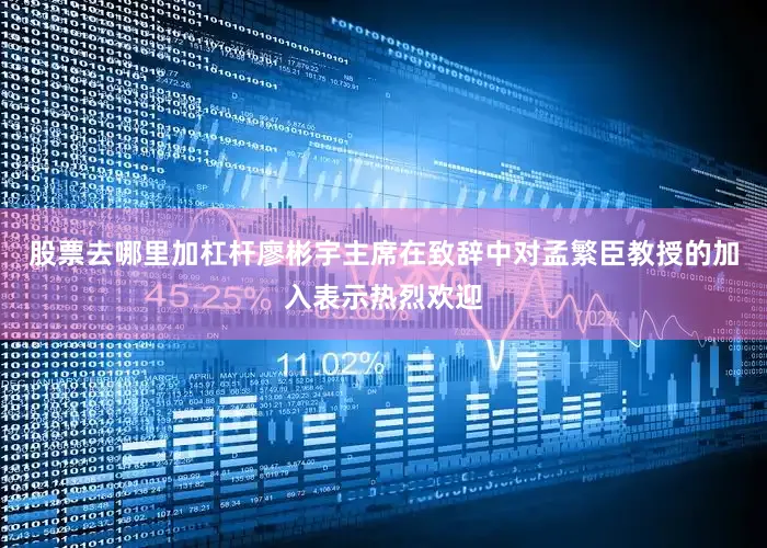 股票去哪里加杠杆廖彬宇主席在致辞中对孟繁臣教授的加入表示热烈欢迎
